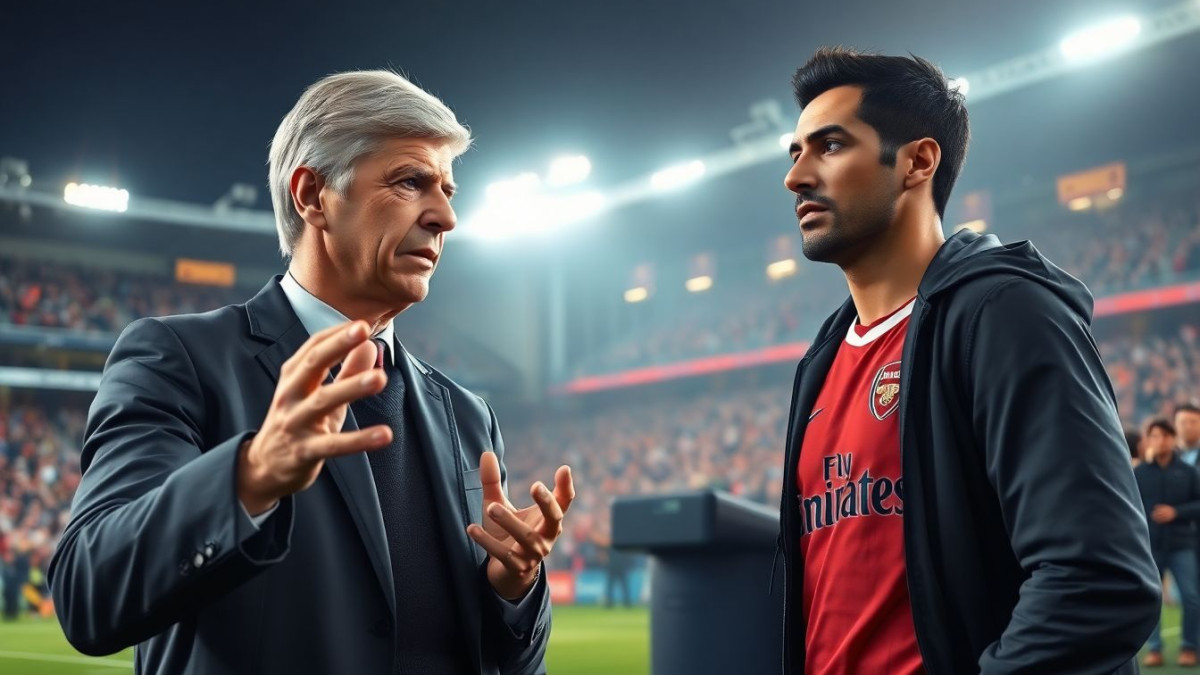 Arsène Wenger critique publiquement Arteta après le match PSG