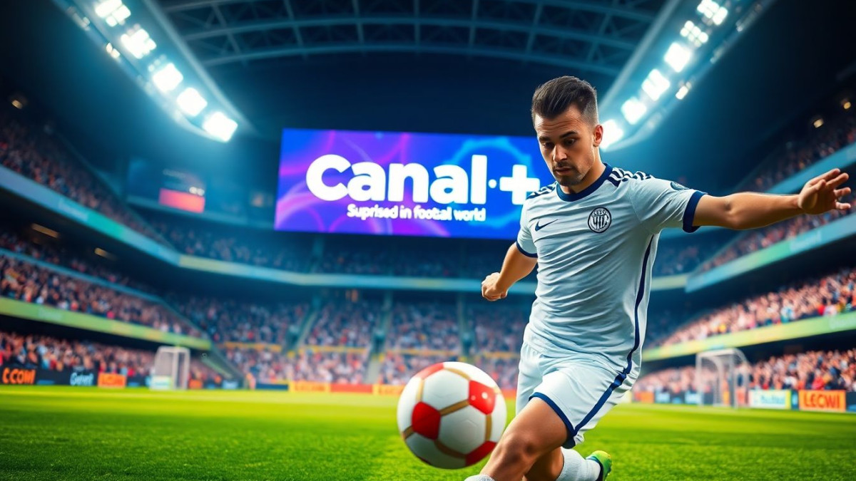Canal+ surprend dans le monde du football