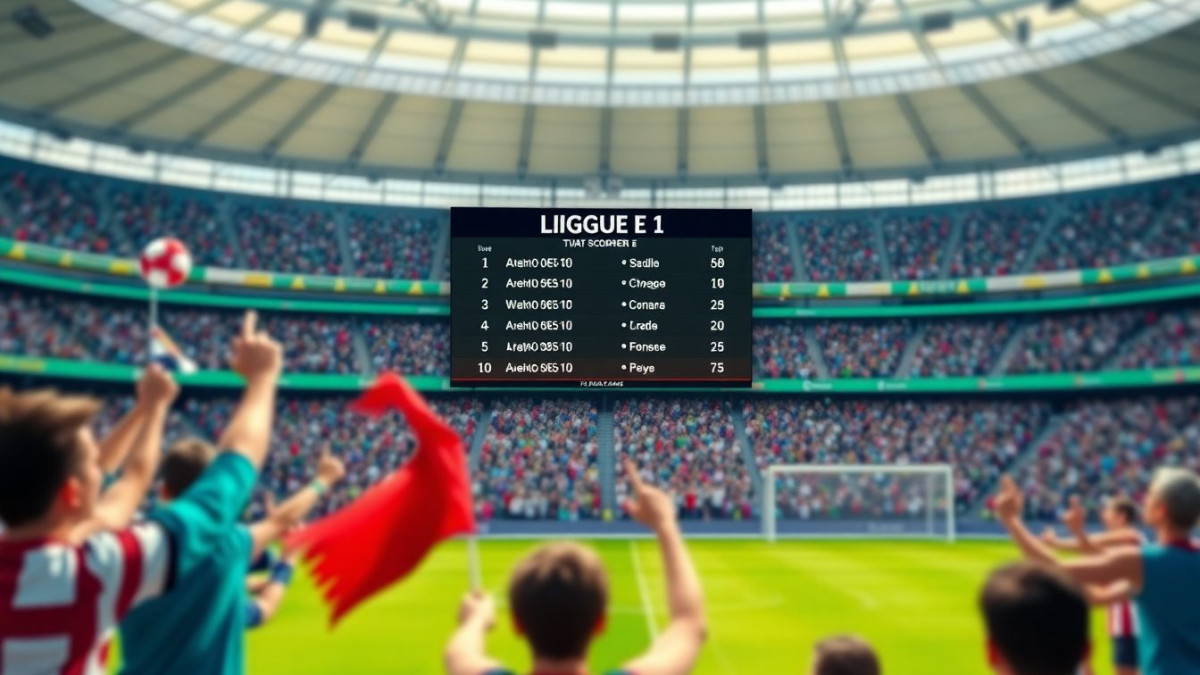 Classement des buteurs en Ligue 1