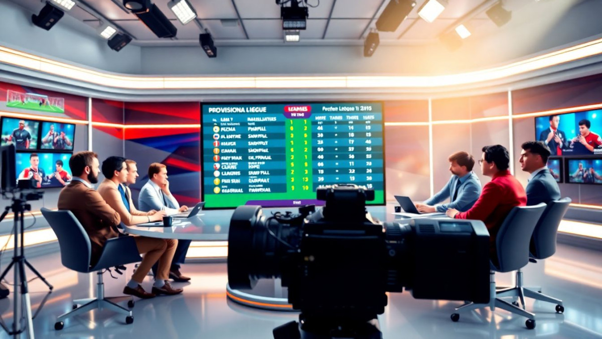 Classement provisoire de la Ligue 1 : Football