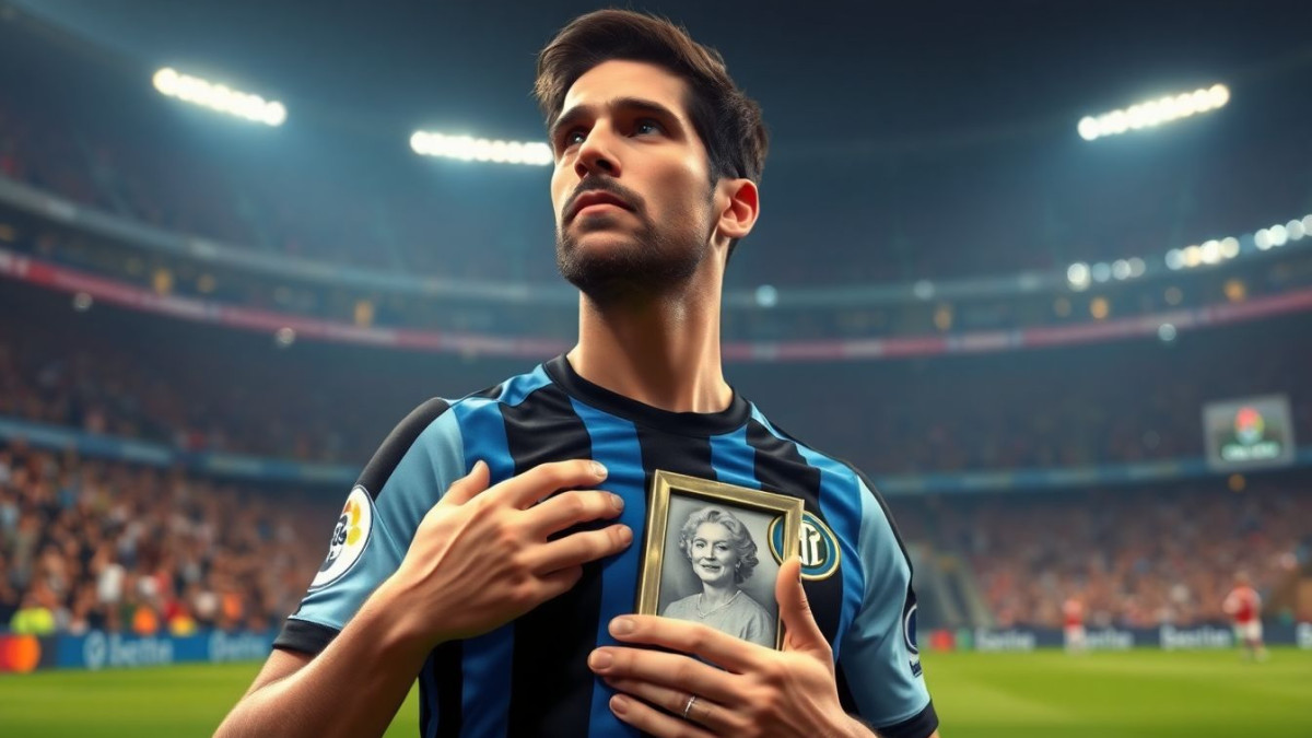 Davide Frattesi rend hommage à sa grand-mère décédée lors du quart de finale de Ligue des champions entre Bayern Munich et Inter Milan (1-2)