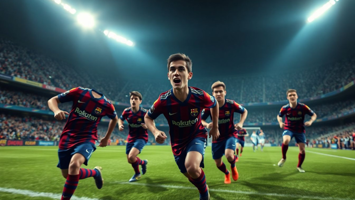 Esp. : Barça 4-2 Real (mi-temps) : football