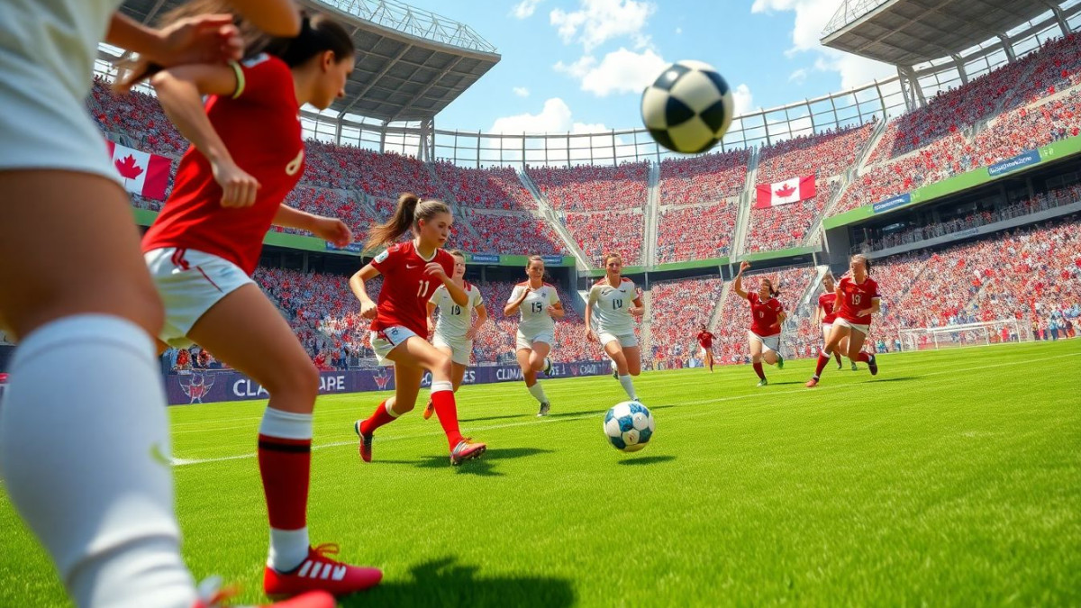 Le premier match du championnat canadien de football féminin a attiré 14 000 spectateurs : International (F) Canada