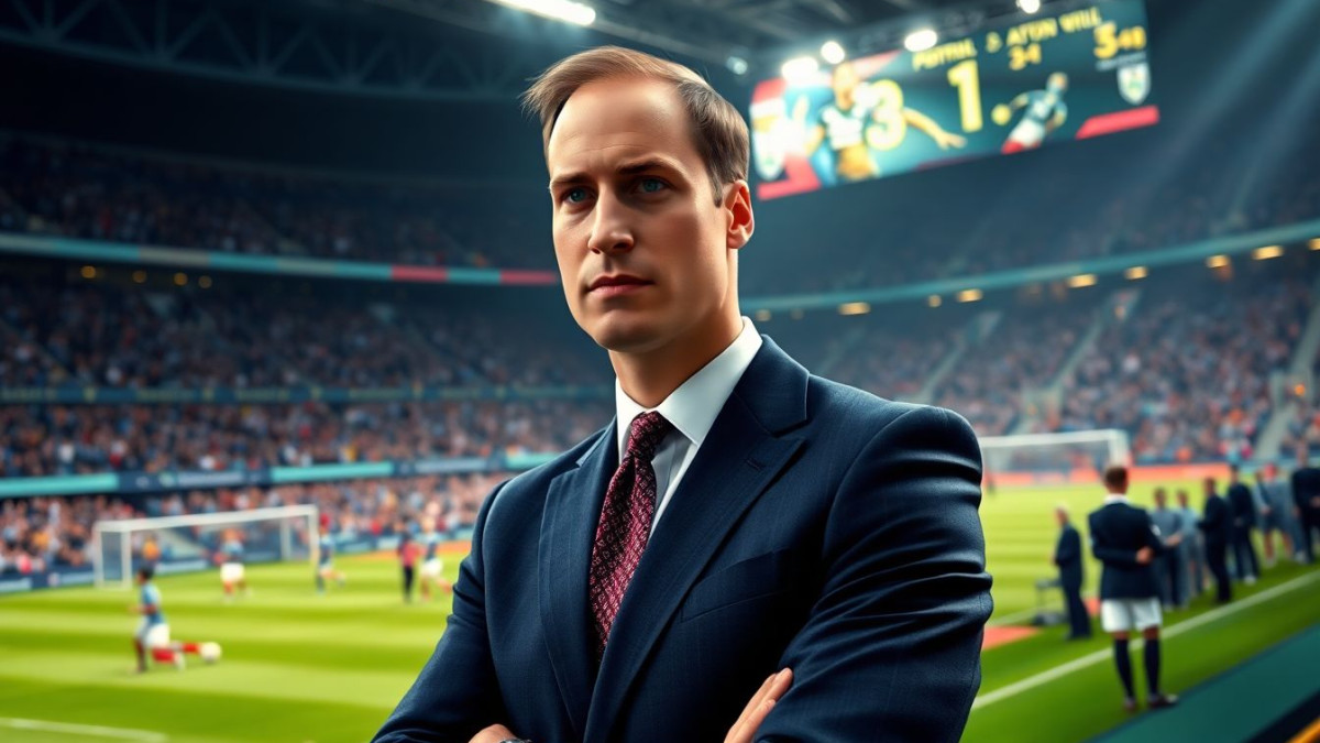 Le prince William pourrait devenir un excellent consultant pour le PSG-Aston Villa (3-1) en quart de C1