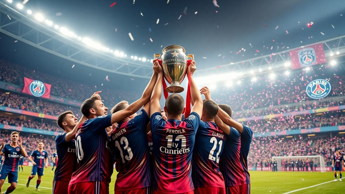 Le PSG couronné roi d’Europe : une nouvelle ère de domination dans le football continental