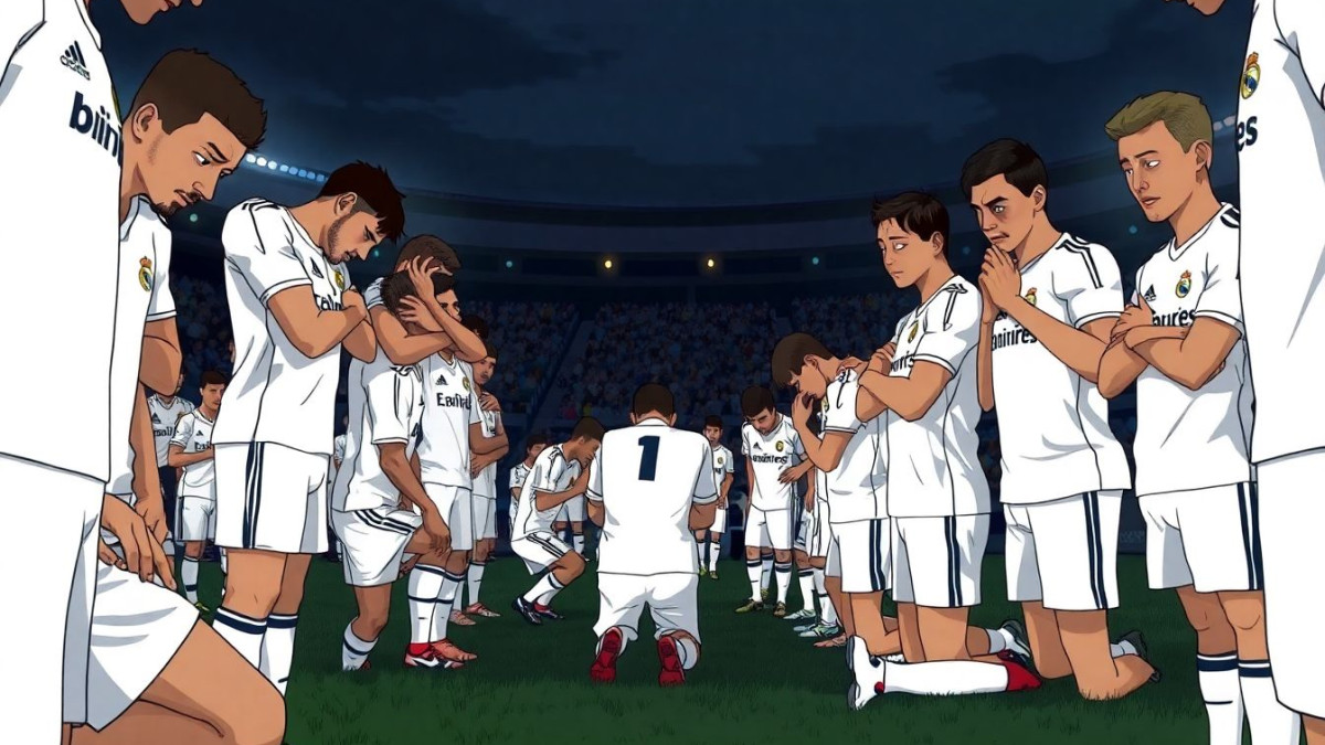 Le real madrid en deuil