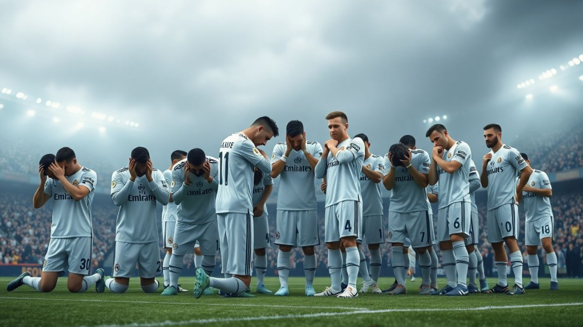 Le Real Madrid fait face à un drame
