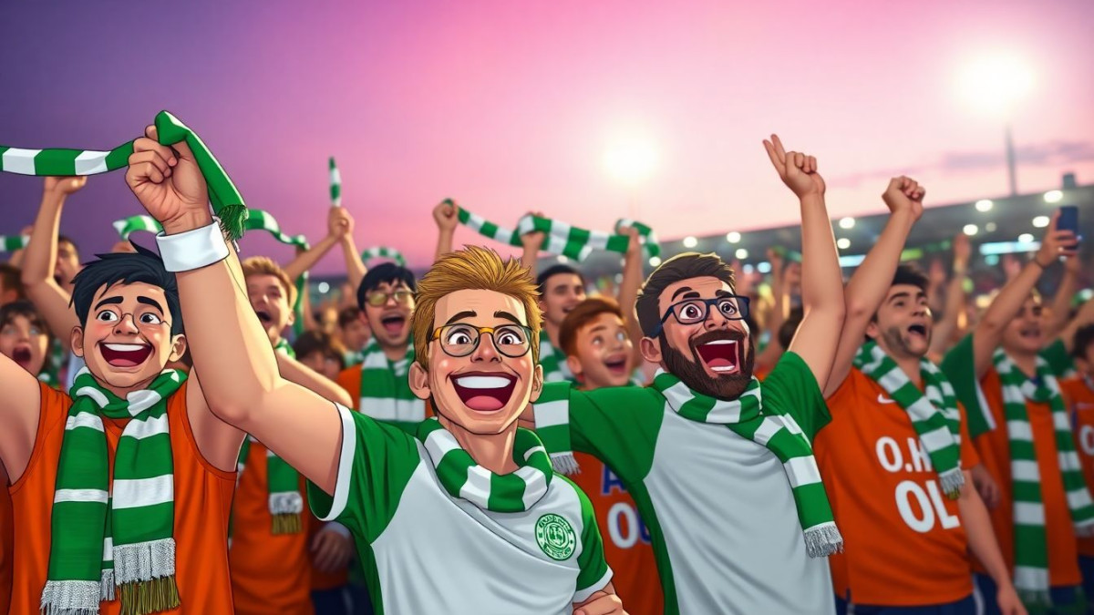 Les fans de l’ASSE ont taquiné l’OL après le match contre Manchester United Football