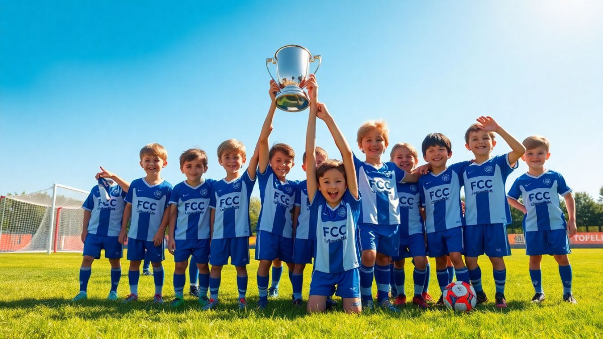 Les U13 du FC Isle-Jourdain remportent le challenge départemental