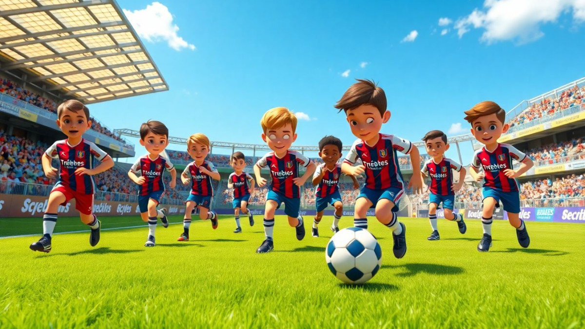 Les U9 du Trèbes FC impressionnent au Stadium