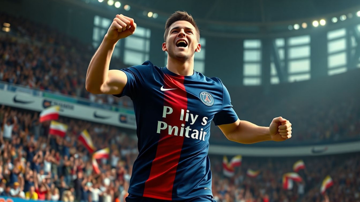 Paris Saint-Germain avec 91% de chances de qualification en football
