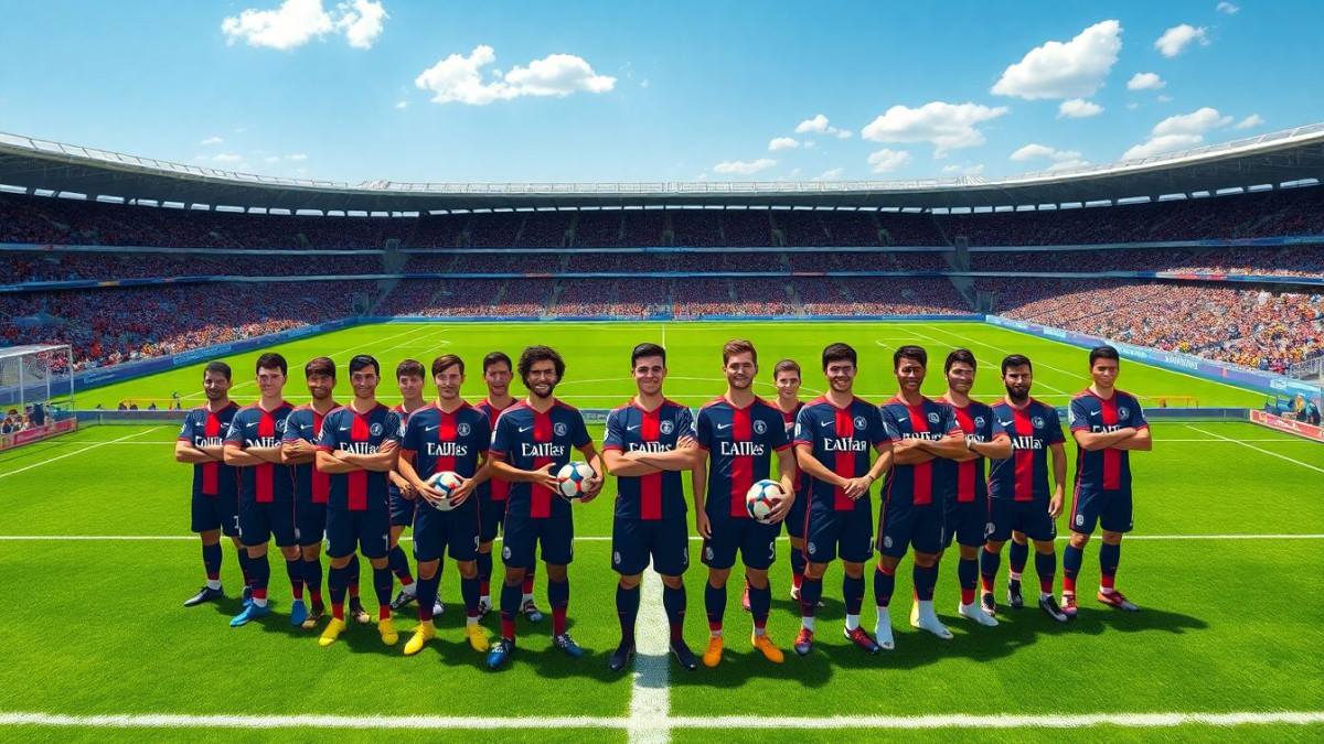 Paris saint-germain presque au complet : football