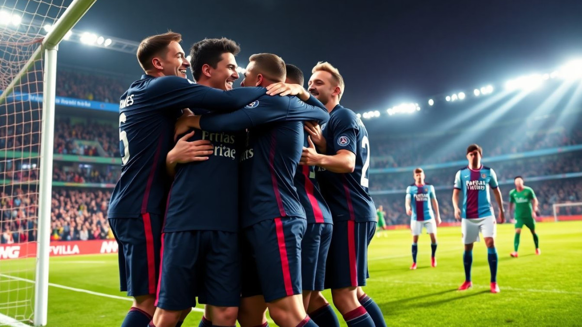Paris SG s’impose 3-1 face à Aston Villa en Ligue des Champions (match terminé) : Football