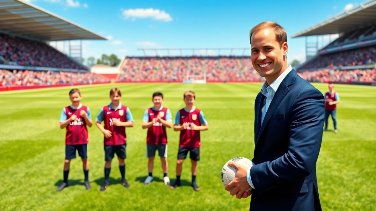 Pourquoi le prince william soutient-il aston villa ?
