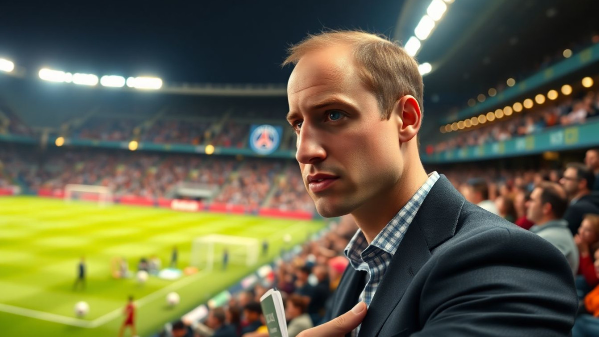 Prince William pourrait assister au quart de finale PSG-Aston Villa à Parc des Princes