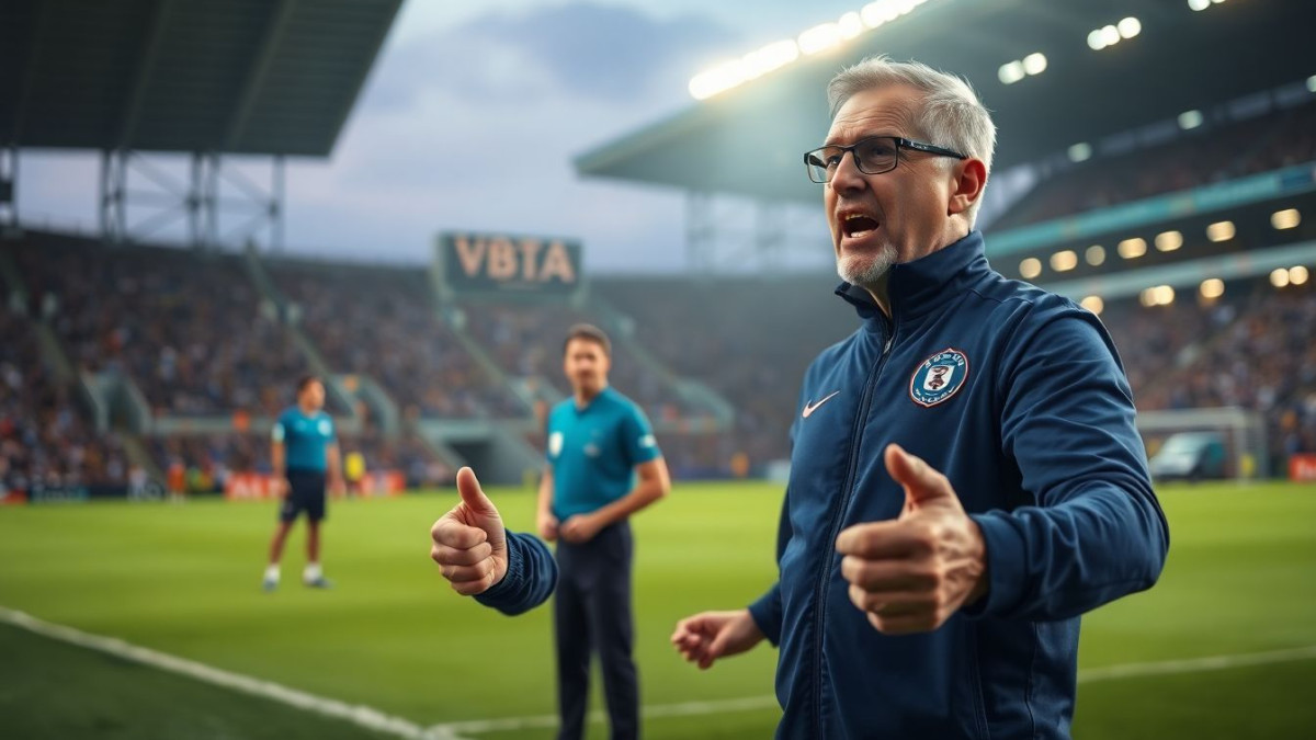 Roy de Brest critique l’arbitre VAR dans le match de football