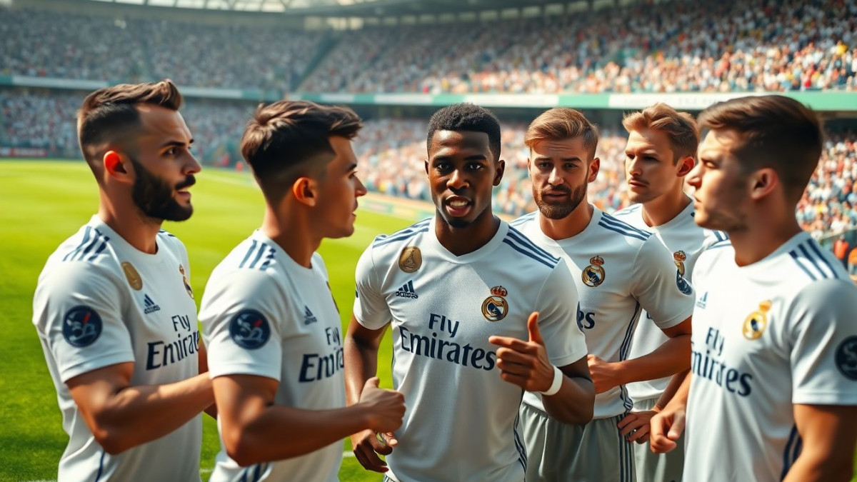 Tensions au Real Madrid entre joueurs, certains risquant de s’en venir aux mains près de Kylian Mbappé