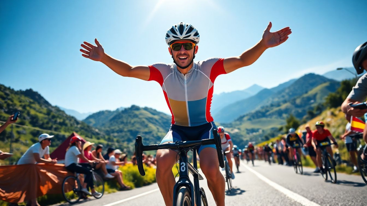 Video. Impossible pour moi de faire mieux… Une ancienne star du football termine une course cycliste de 225 km en Espagne