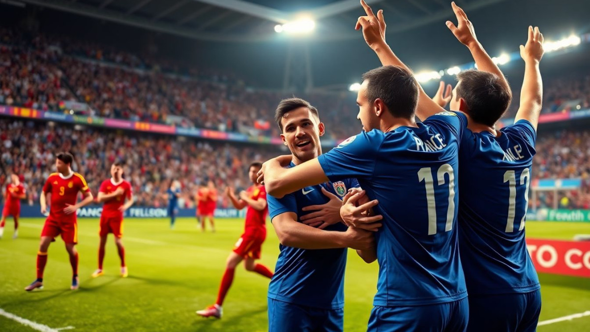 Espagne-France : Première victoire historique des Bleus en Espagne depuis 1969, score final 5-4