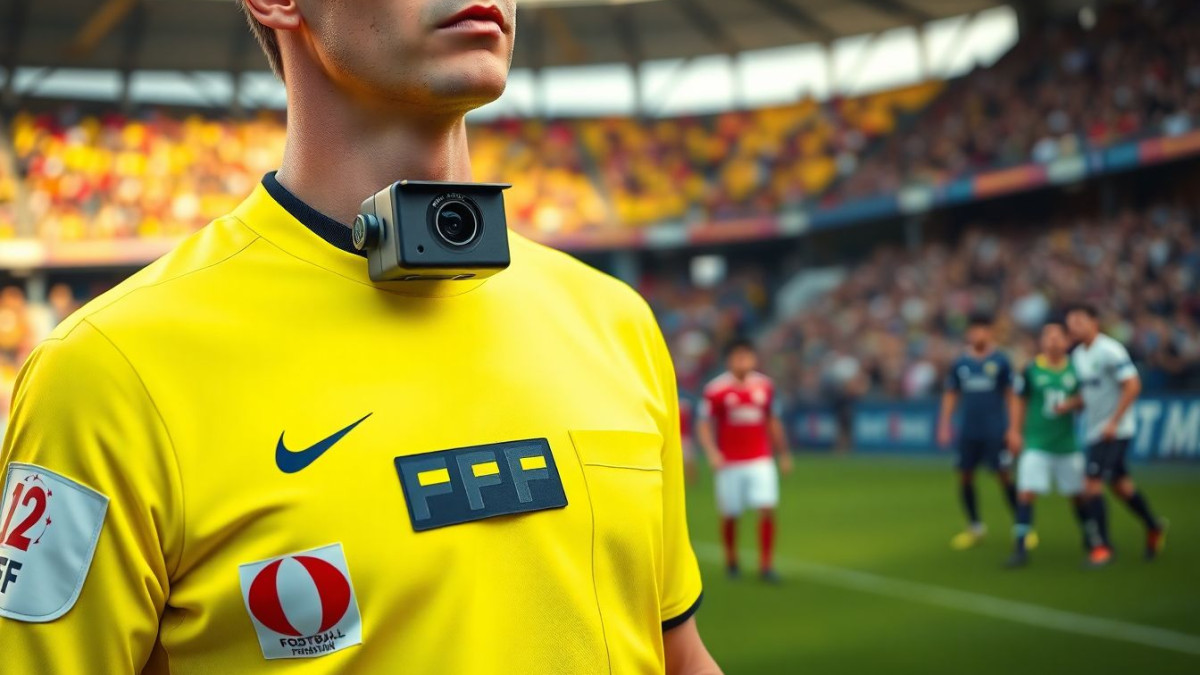 Football : la FFF équipe les arbitres de matchs amateurs sensibles de caméras pour contrer les violences