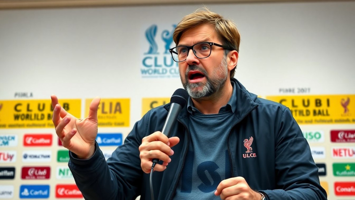 Jürgen Klopp dénonce la Coupe du Monde des Clubs : un format qui nuit au football mondial
