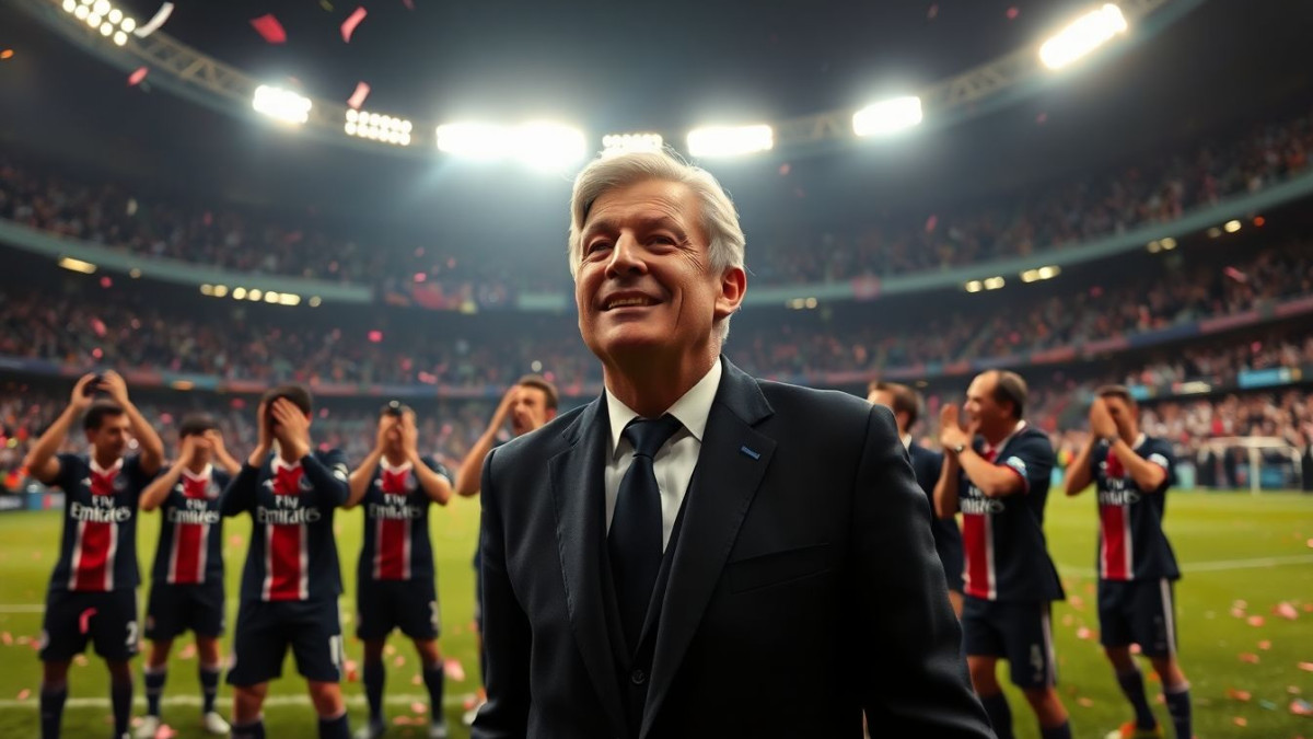 Ligue des Champions : Le PSG triomphe, le président en larmes dédie la victoire à sa mère décédée