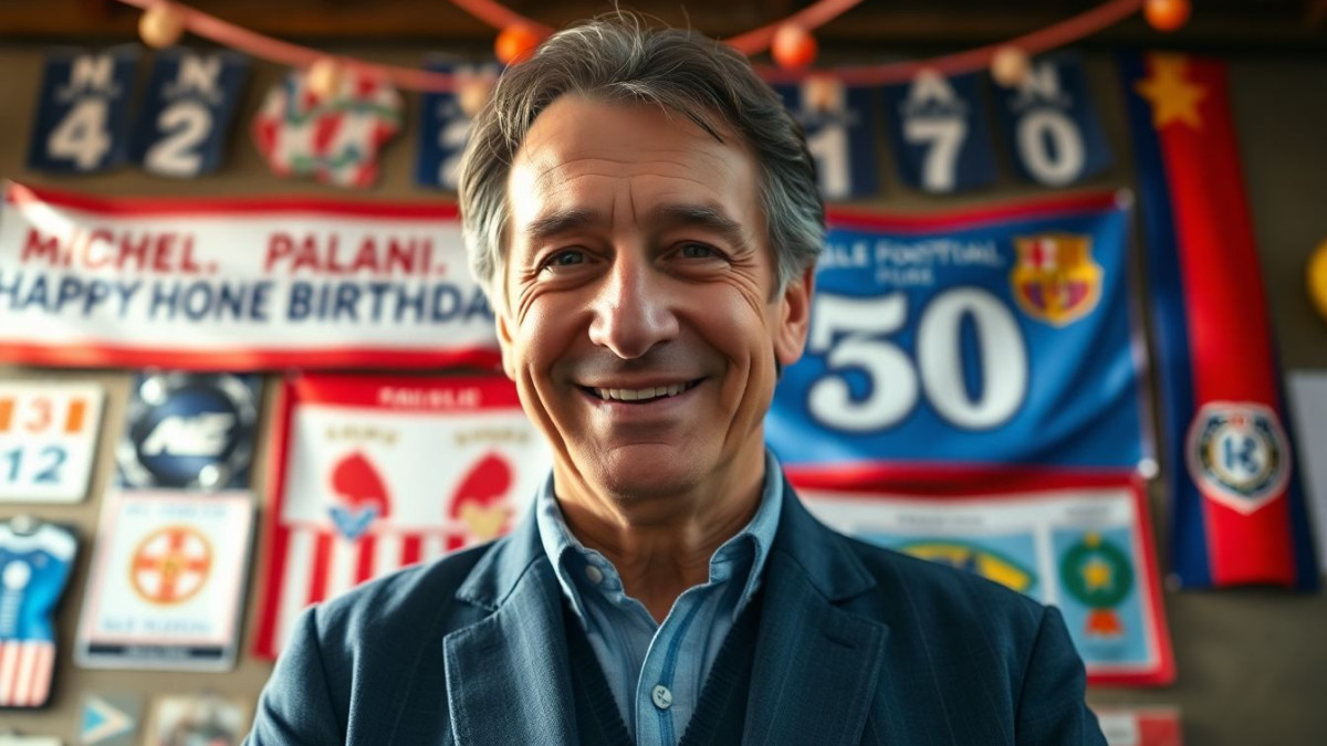 Michel Platini célèbre ses 70 ans : retour sur la carrière légendaire du maestro français du football