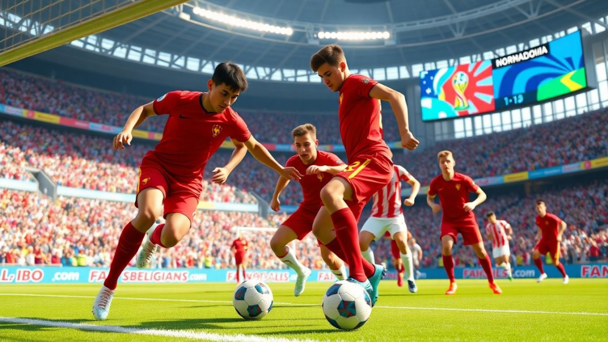 Mondial 2026 : La Belgique accrochée en fin de match par la Macédoine, score final 1-1