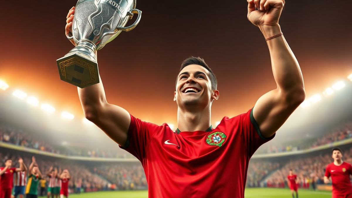 Ronaldo décroche un nouveau trophée avec le Portugal : une victoire historique pour le football