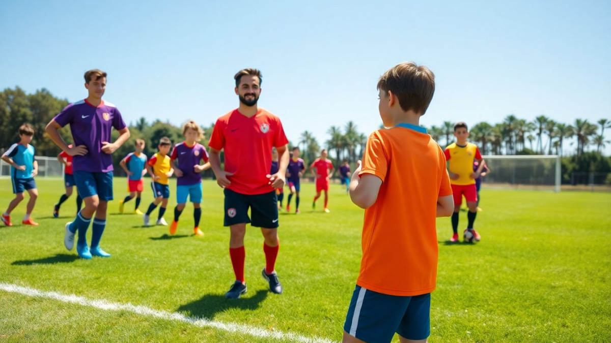 Stage d’été de football avec Mickaël Vigas : rendez-vous du 7 au 9 juillet à Aubin