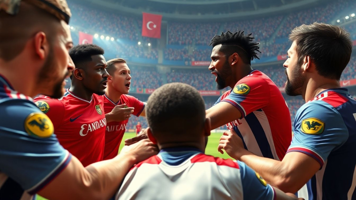 Allan Saint-Maximin au cœur d’une vive altercation avec Fenerbahçe en Turquie : tensions sur le terrain