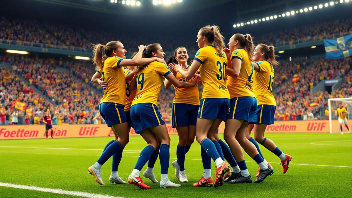 Euro féminin : la Suède écrase l’Allemagne dans un match mémorable de football