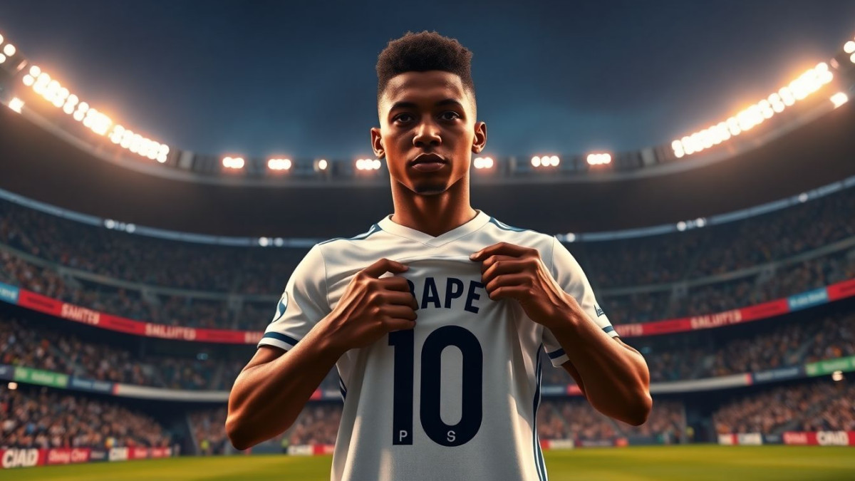 Kylian Mbappé change de numéro au Real Madrid : une nouvelle ère pour le club espagnol