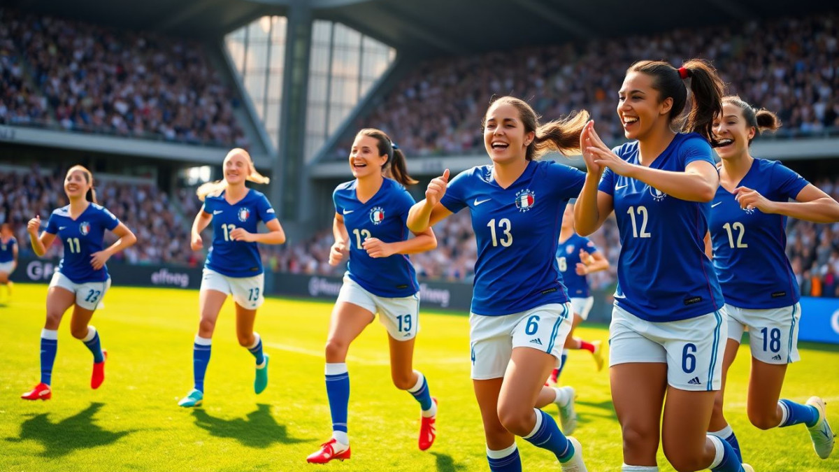 Les Bleues en route vers les quarts de finale : un pas de plus vers la victoire