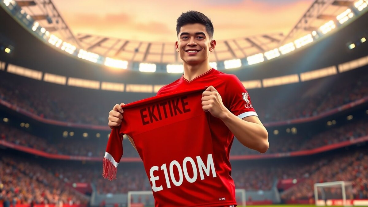 Mercato : Ekitike signe à Liverpool pour 100M€, un transfert spectaculaire qui marque l’été