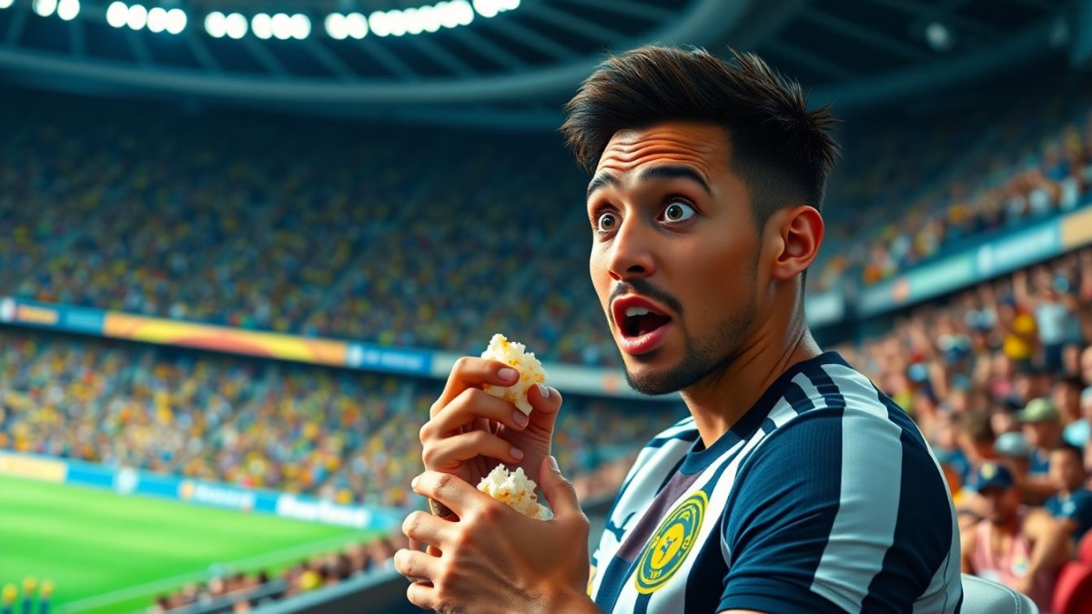 Neymar surpris en pleine dégustation de pop-corn pendant un match crucial de Santos au Brésil