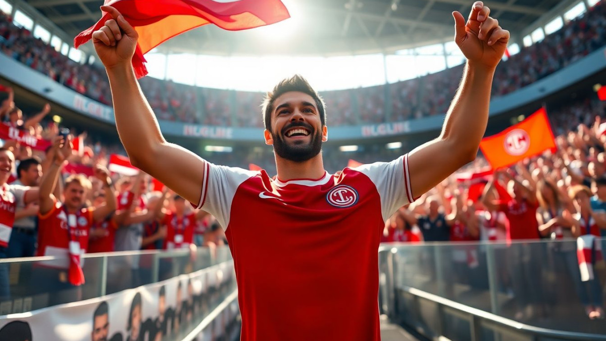 VIDÉO : Olivier Giroud rejoint le LOSC et célèbre avec les supporters, une première pour lui