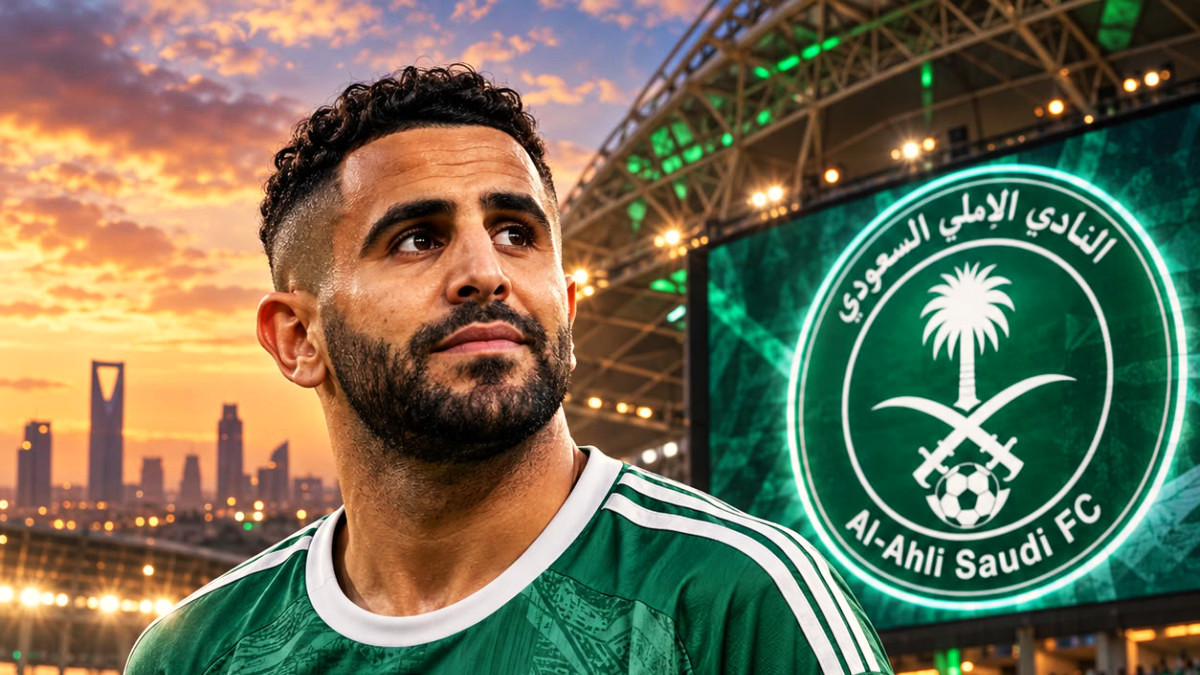 Al-Ahli vise un gros coup avec Riyad Mahrez