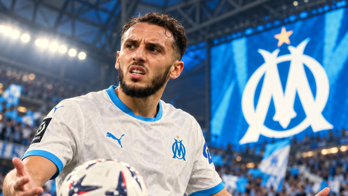 Amine Gouiri agace à l’Olympique de Marseille au cœur d’une polémique