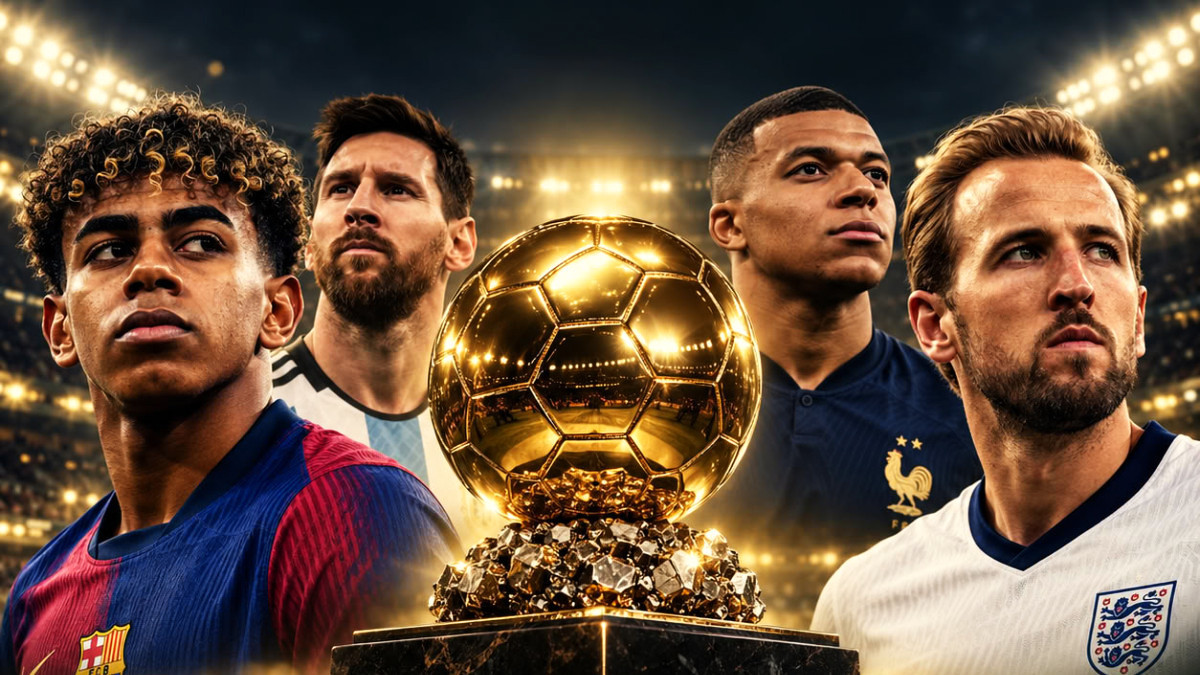 Ballon d’or : Lamine Yamal, Harry Kane, Kylian Mbappé ou Lionel Messi vont-ils l’emporter ?
