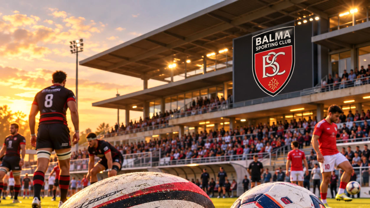 À Balma, rugby et football promettent du spectacle au stade municipal