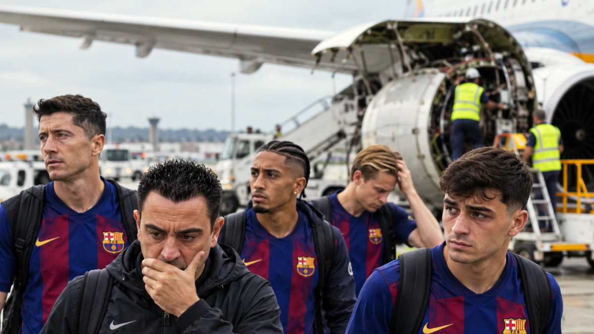 Barça : un nouveau problème d’avion surgit avant le déplacement à Paris