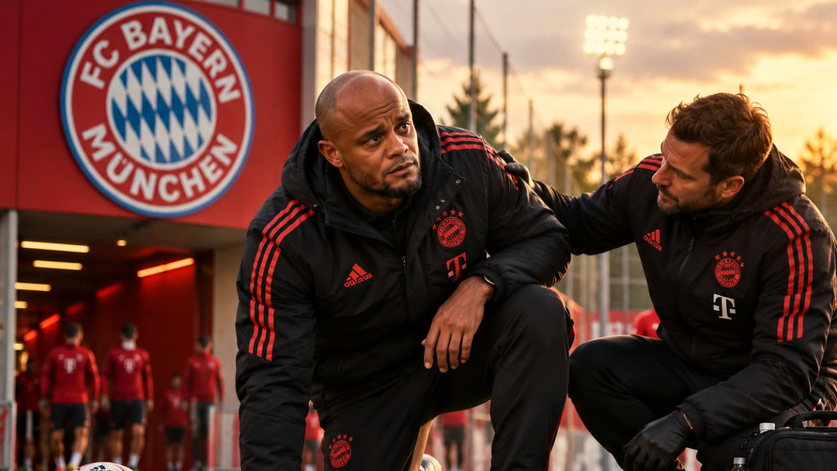 Bayern Munich : l’entraîneur hospitalisé après s’être écroulé à l’entraînement, malgré ses nuits trop courtes et le café
