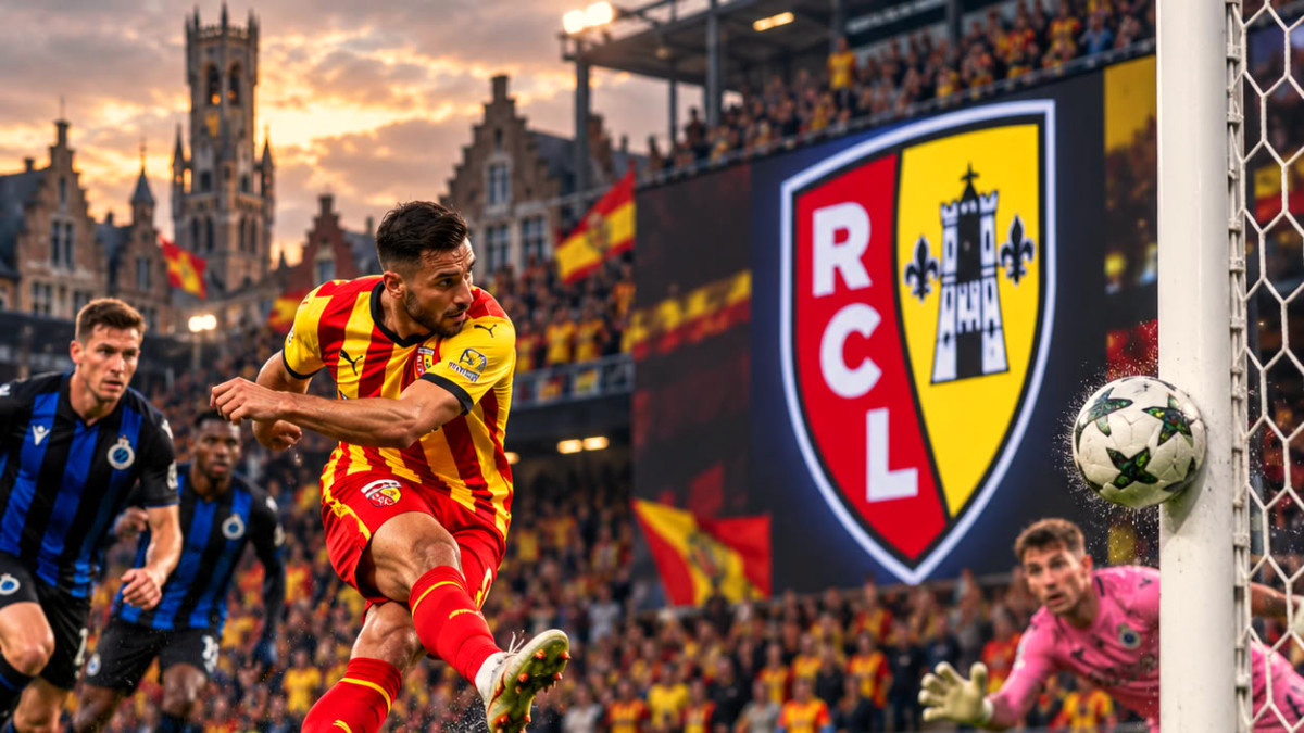 Bruges-Lens : Ivanovic touche le poteau, Lens démarre très fort en Belgique