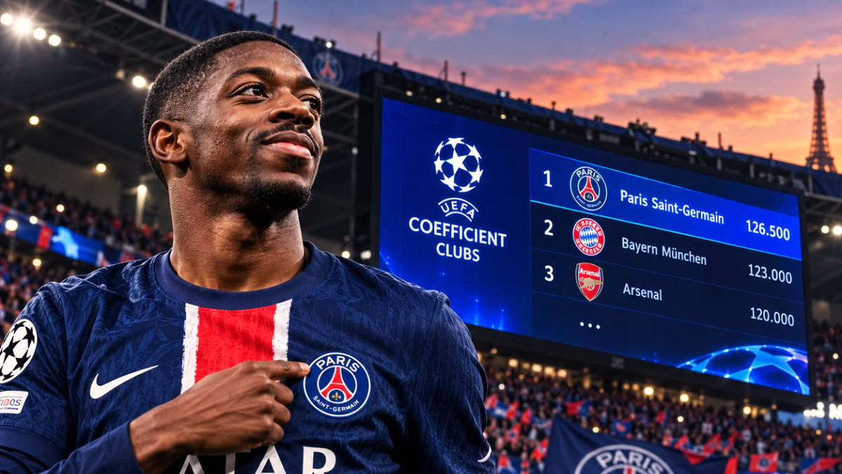 Au coefficient UEFA, le PSG a repris du terrain sur le Bayern et Arsenal