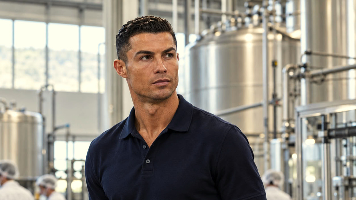 Cristiano Ronaldo investit 20 M€ dans une usine d’eau : le projet inattendu du Portugais