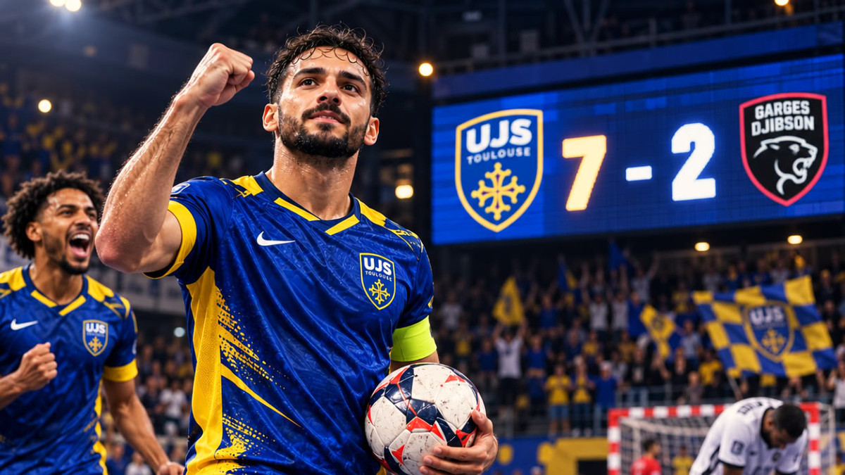 D1 futsal : l’UJS Toulouse s’est montrée à la hauteur de ses ambitions face à Garges Djibson