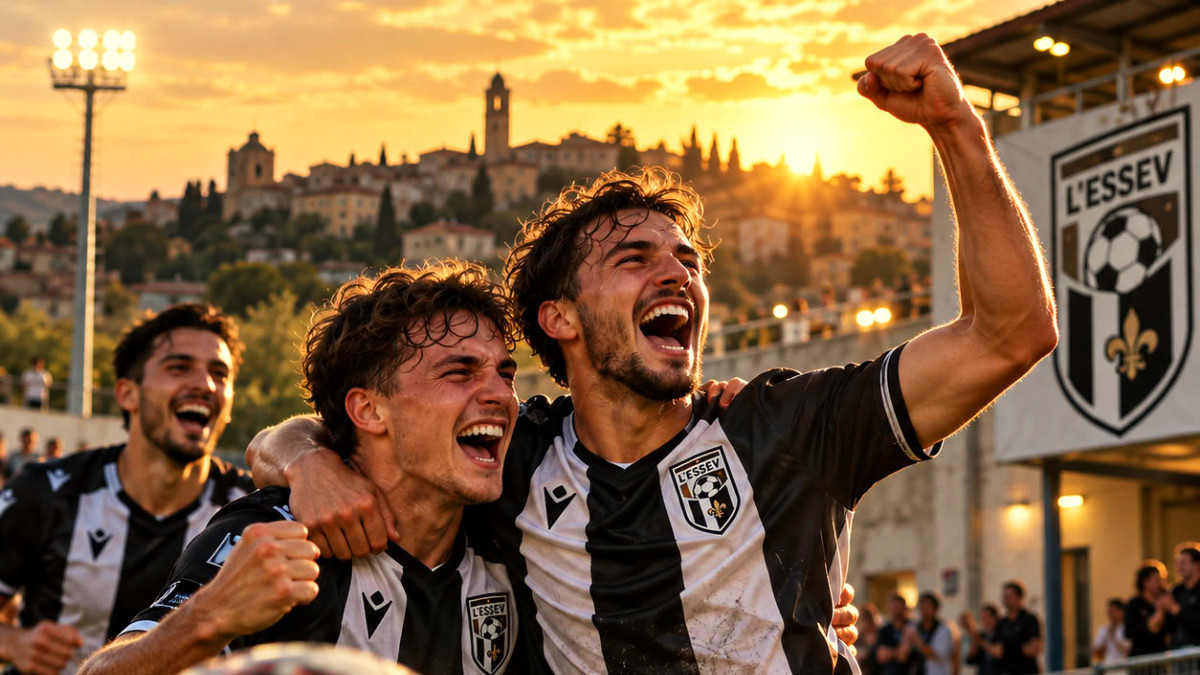 L’Essev s’impose à Lézignan-Corbières et grimpe au classement en football
