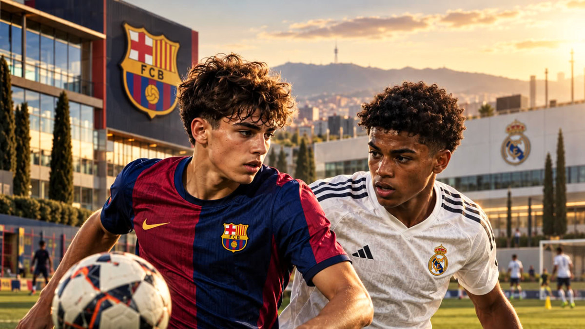FC Barcelone – Real Madrid : La Fabrica rattrape son retard sur La Masia