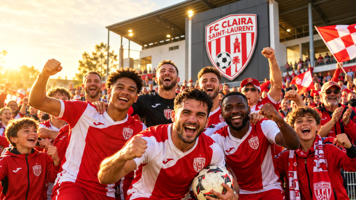 Le FC Claira Saint-Laurent poursuit son aventure en football